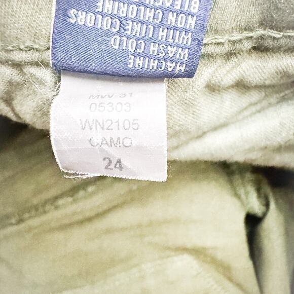 Madewell Skinny Skinny Ankle Camouflage Print Pants Denim Jeans Size 24 - Picture 8 of 10